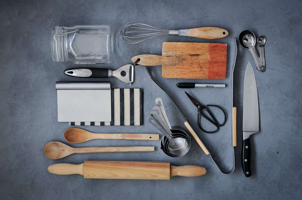 Utensílios de cozinha essenciais